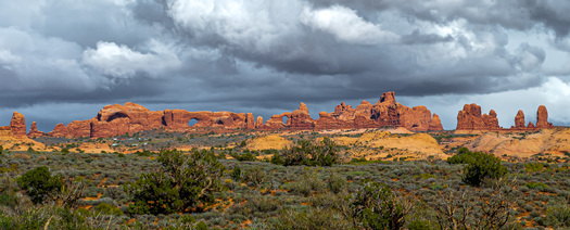 Panorama of Rock Formations