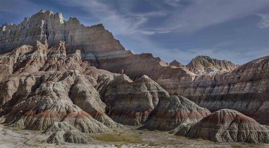Badlands Scene