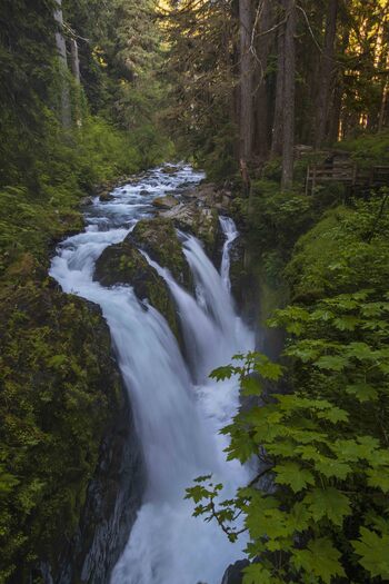 waterfalls