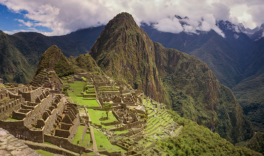 Ancient Ruins of a Mountain City
