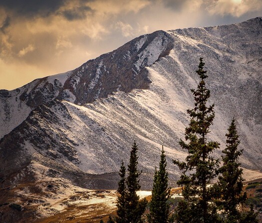 Snow on Mountain