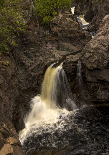 series of small waterfalls